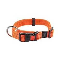 Karlie - Neon & Reflex Hunde-Halsband [45-65 cm x 25 mm, Farbe: Neonorange]