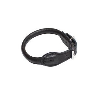 Schecker - Schecker Elchleder-Halsband -rund- [70 cm / 12 mm]