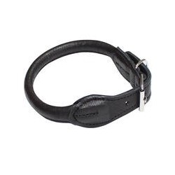 Schecker - Schecker Elchleder-Halsband -rund- [70 cm / 12 mm]