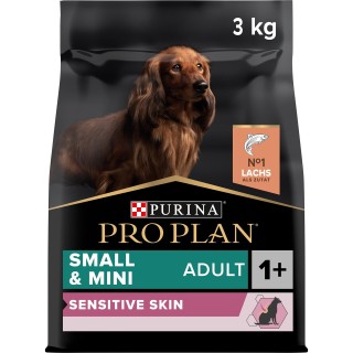 ProPlan Small&Mini Adult sensitive Skin, reich an Lachs 3kg