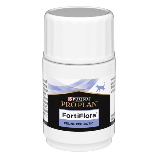 PURINA® PRO PLAN® FORTI FLORA Kauwürfel für Katzen 30 Stück pro Flasche