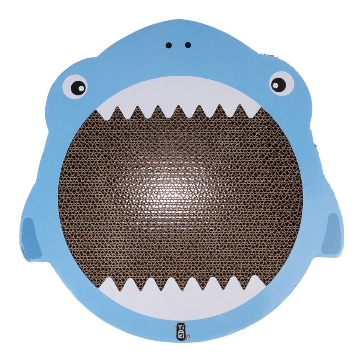 TIAKI Kratzmöbel Shark Jaws - L 35 x B 37 x H 2,5 cm