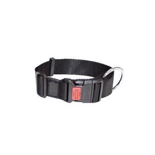Karlie - Nylon-Halsband "Sportiv", Farbe: Schwarz [30-45 cm / 15 mm]