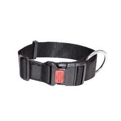 Karlie - Nylon-Halsband "Sportiv", Farbe: Schwarz [30-45 cm / 15 mm]