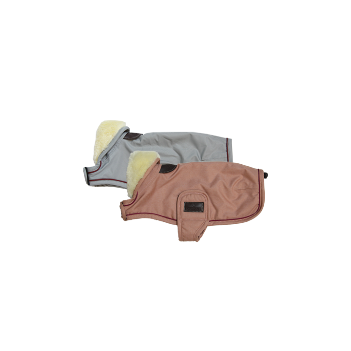 Kentucky - 160g Waterproof Hundejacke - Dusty Blue - Dachshund - 40 cm