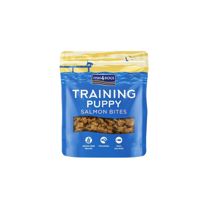 Fish4Dogs - Training Puppy Salmon Bites - 80 g