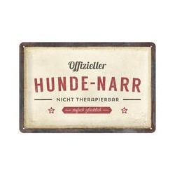 Nostalgic-Art Schild "Hunde-Narr" [Hunde -Narr]