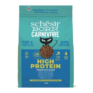 Schesir Born Carnivore High Protein Hering mit Lachs - 1,25 kg