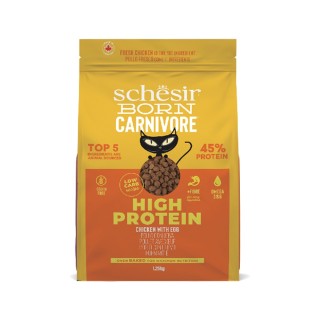 Schesir Born Carnivore High Protein Huhn mit Ei - 1,25 kg