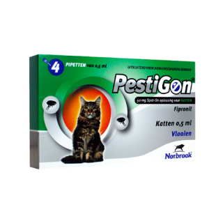 Pestigon Spot-On für Katzen - 4 x 0,5 ml