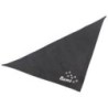 Schecker - Besticktes Halstuch Pfotenspur + Name [35cm - Schwarz]