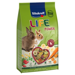 Vitakraft Life Power Zwergkaninchen - 600 g