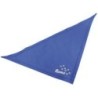 Schecker - Besticktes Halstuch Pfotenspur + Name [50cm - Royalblau]