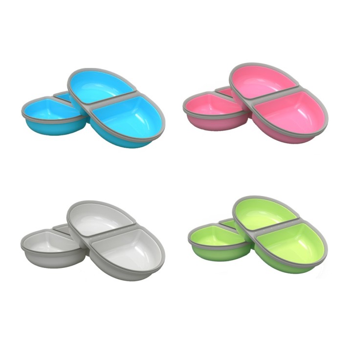 SureFeed Split-Schale - Blau - 2 Stück