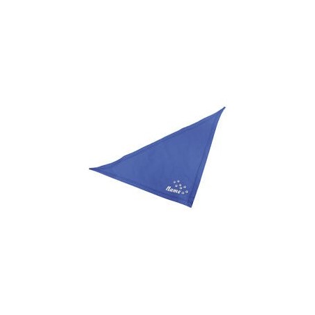 Schecker - Besticktes Halstuch Pfotenspur + Name [65cm - Royalblau]
