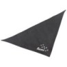 Schecker - Besticktes Halstuch Pfotenspur + Name [65cm - Schwarz]