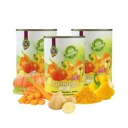 Schecker - Gemüse PUR - gelb [3 x 410g]