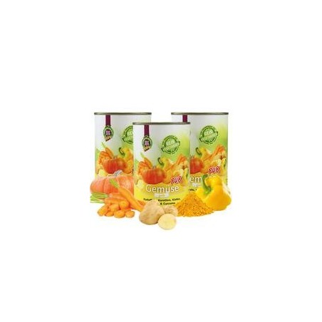Schecker - Gemüse PUR - gelb [3 x 410g]
