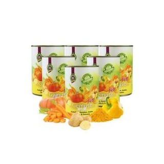 Schecker - Gemüse PUR - gelb [6 x 410g]