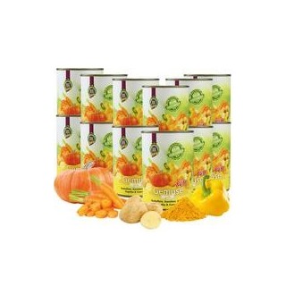 Schecker - Gemüse PUR - gelb [12 x 410g]