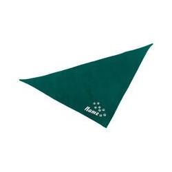 Schecker - Besticktes Halstuch Pfotenspur + Name [65cm - Petrol]