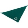 Schecker - Besticktes Halstuch Pfotenspur + Name [65cm - Petrol]