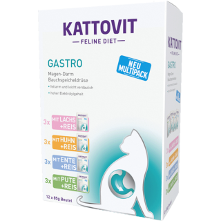 Kattovit Gastro Frischebeutel Multipack  - 1.020 g