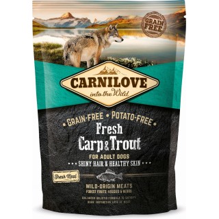 Carnilove Trockenfutter Fresh Carp & Trout - Adult - 1,5 kg