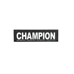 Trixie - Klettsticker für Julius-K9® IDC® Powergeschirre® [Größe S, 11 x 3 cm - CHAMPION]