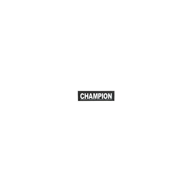 Trixie - Klettsticker für Julius-K9® IDC® Powergeschirre® [Größe S, 11 x 3 cm - CHAMPION]