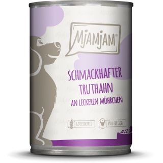 Mjamjam Truthahn und Karotte - 400 g