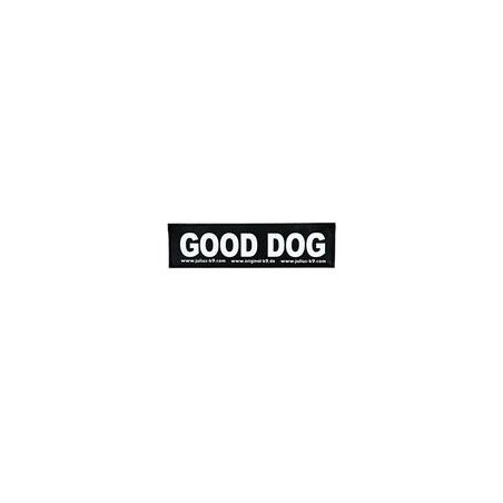 Trixie - Klettsticker für Julius-K9® IDC® Powergeschirre® [Größe S, 11 x 3 cm - GOOD DOG]