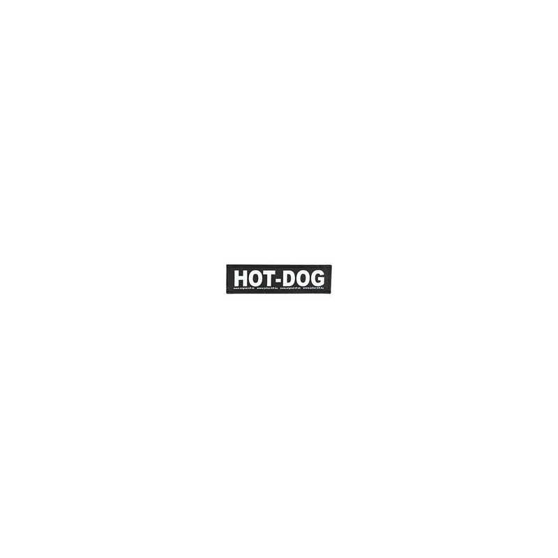 Trixie - Klettsticker für Julius-K9® IDC® Powergeschirre® [Größe S, 11 x 3 cm - HOT-DOG]