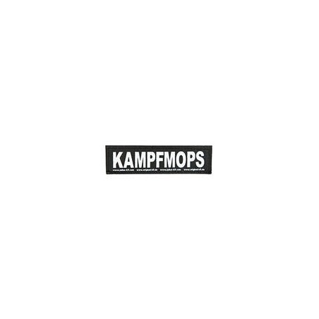 Trixie - Klettsticker für Julius-K9® IDC® Powergeschirre® [Größe S, 11 x 3 cm - KAMPFMOPS]