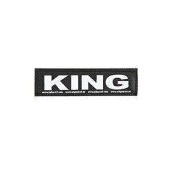 Trixie - Klettsticker für Julius-K9® IDC® Powergeschirre® [Größe S, 11 x 3 cm - KING]