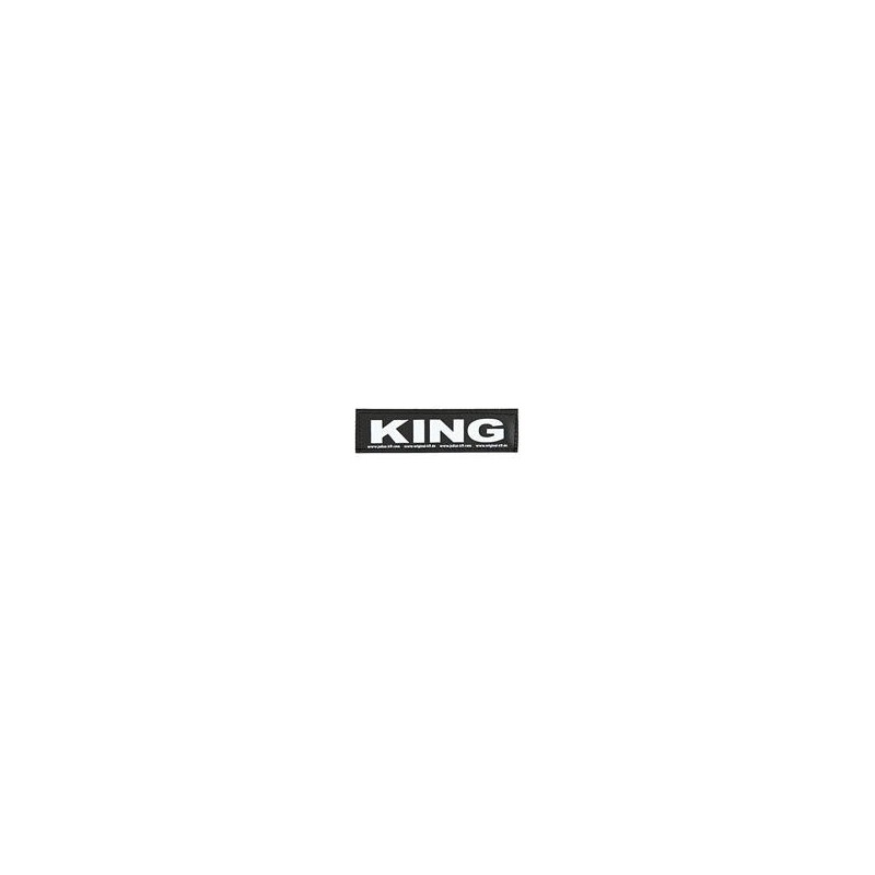 Trixie - Klettsticker für Julius-K9® IDC® Powergeschirre® [Größe S, 11 x 3 cm - KING]
