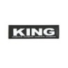 Trixie - Klettsticker für Julius-K9® IDC® Powergeschirre® [Größe S, 11 x 3 cm - KING]