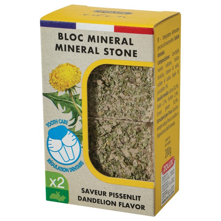 Zolux Eden Mineralstein Löwenzahn - 200 g