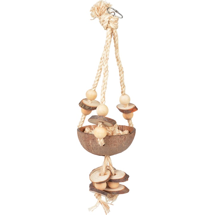 Duvoplus Schaukel mit Sisal & Holzklötzen - 1 Stk