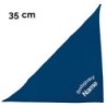 Schecker - Besticktes Halstuch, Bodyguard + Name [35cm - Blau]