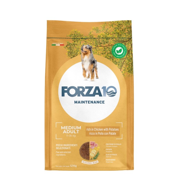 Forza 10 Medium Maintenance Huhn & Kartoffel - 12 kg