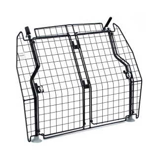 Hundegitter als Heckgitter mit 2 Türen für Landrover Discovery Sport, ab Bj. 2015 und Facelift, ab Bj. 2019