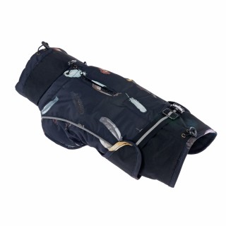 Nomad Tales Bloom Hundemantel Midnight - ca. 50 cm Rückenlänge