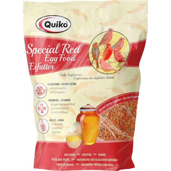 Quiko Special R Eifutter für alle rotgrundigen Vogelarten - 1.000 g