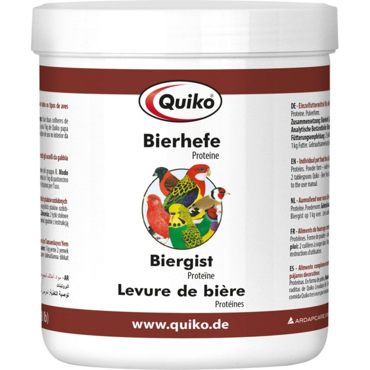 Quiko Bierhefe Spezial für Ziervögel - 400 g