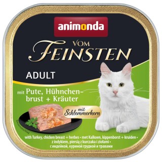 Kombi-Paket animonda vom Feinsten Adult mit Schlemmerkern 36 x 100 g - Mixpaket (3 Sorten)