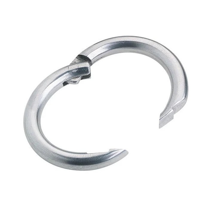 Zubehör für Schweine Nasenring aus vernickeltem Stahl Kamer (x10)