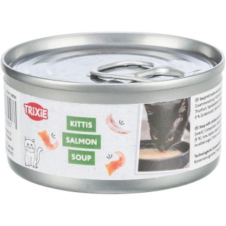 Trixie Kittis Soup 4 x 80 g - Huhn & Lachs