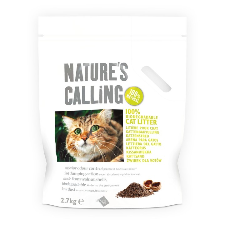 Nature's Calling Katzenstreu - 2,7 kg