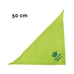 Schecker - Besticktes Halstuch, Prinzessin + Krone + Name [50cm - Kiwi]
